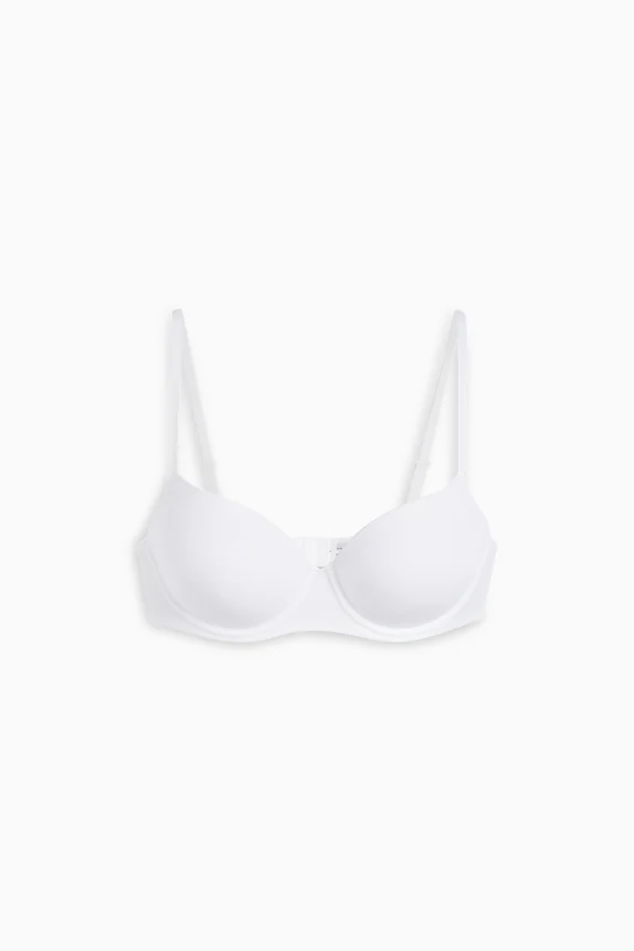 Underwire bra - FULL COVERAGE - padded white