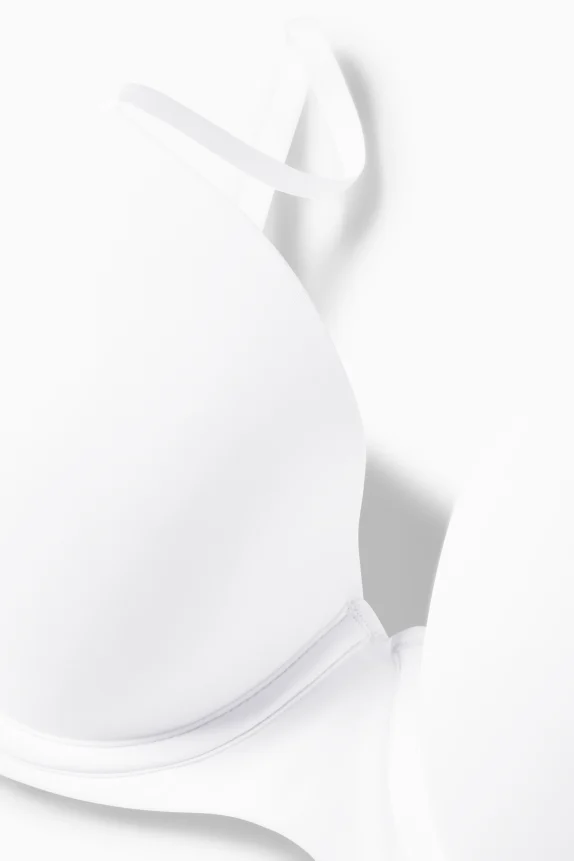 Underwire bra - FULL COVERAGE - padded white