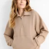 Sweatshirt beige