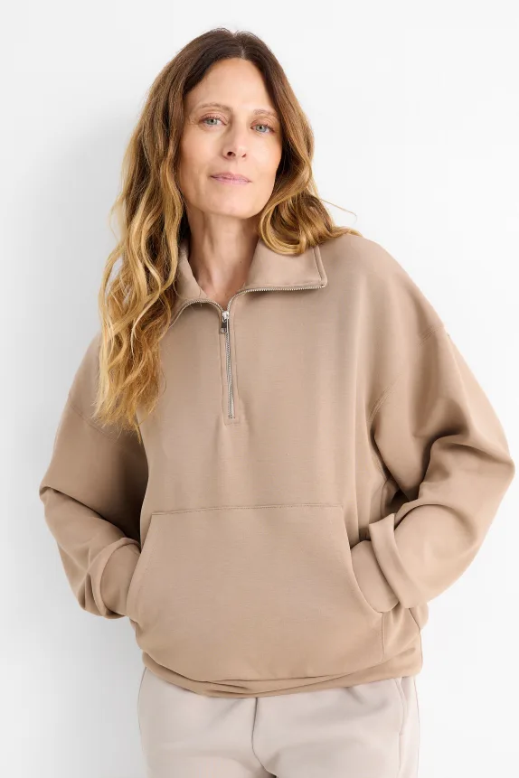 Sweatshirt beige