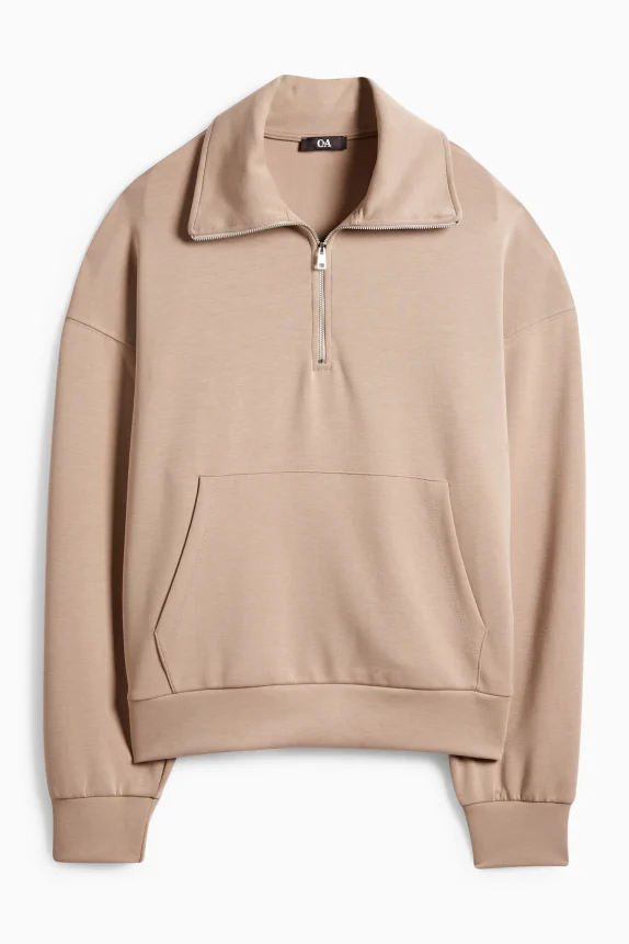 Sweatshirt beige