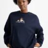 Oversized sweatshirt dark blue
