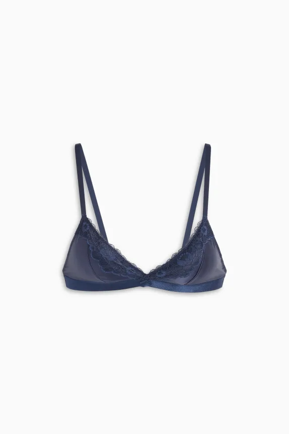 Bralette - padded dark blue