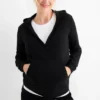 Nursing hoodie black
