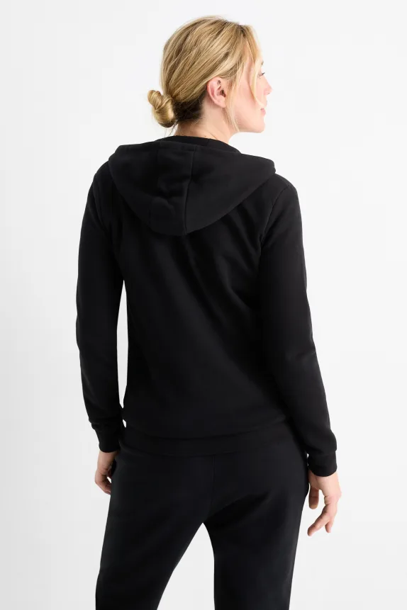 Nursing hoodie black