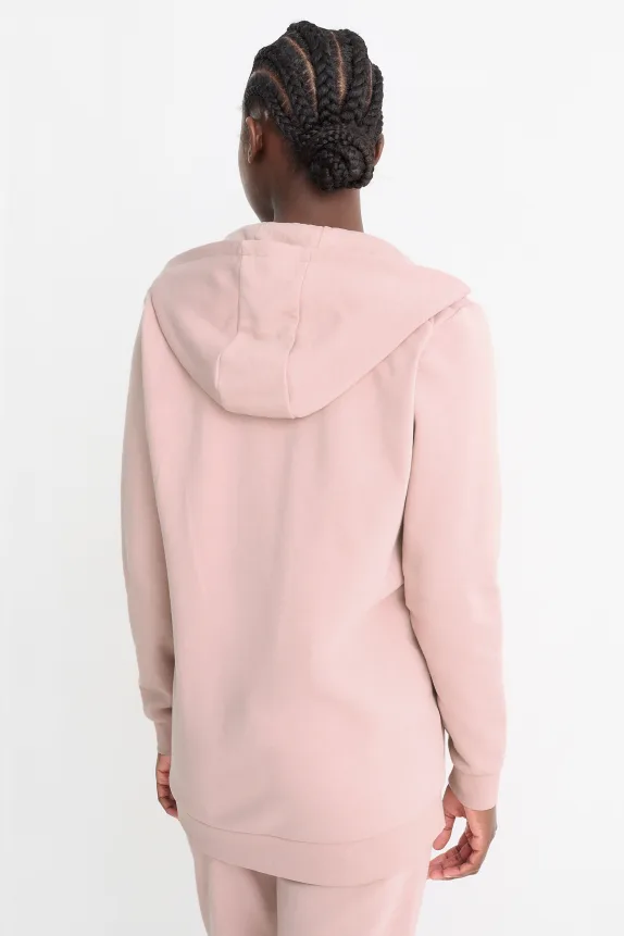 Nursing hoodie rose