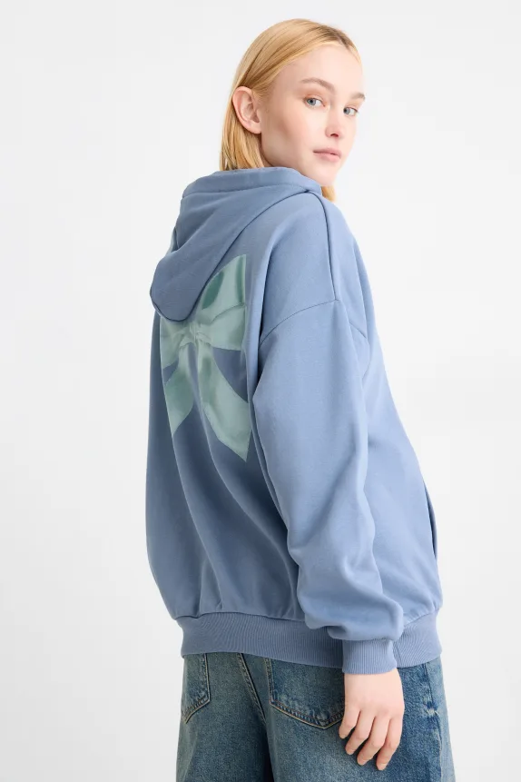 Hoodie light blue