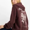Hoodie dark red