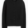 Cashmere cardigan black
