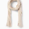 Scarf light beige