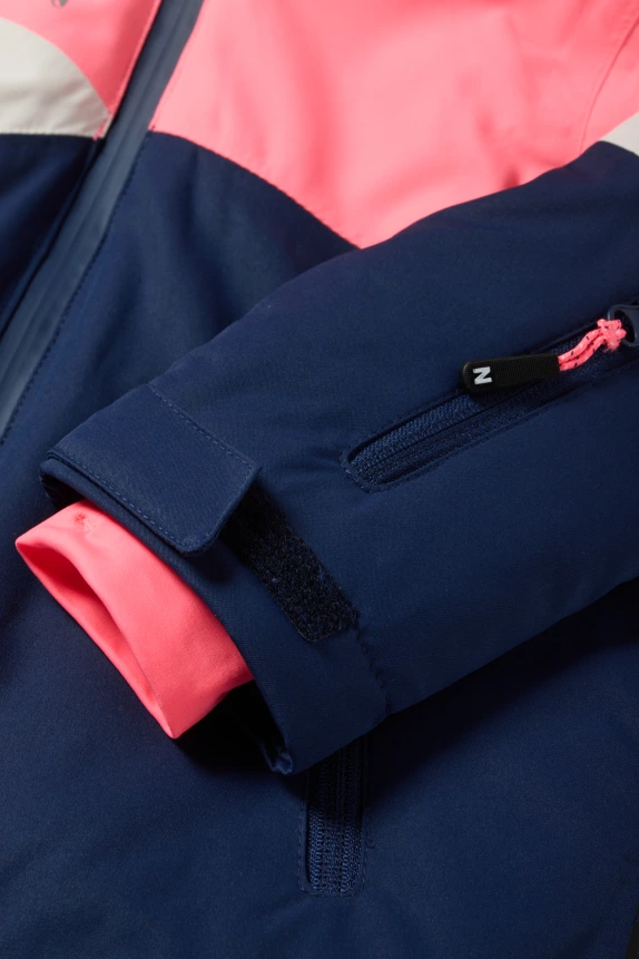 Ski jacket - waterproof neon pink