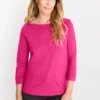 Long sleeve top - regular fit pink