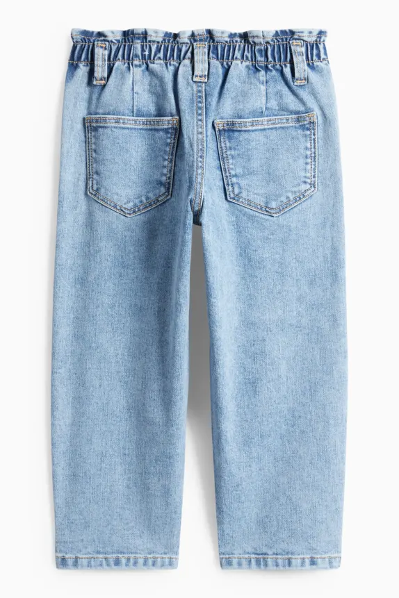 Heart - relaxed jeans - LYCRAÂ® denim-light blue