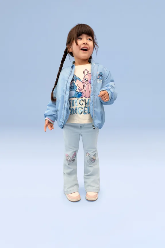 Multipack of 2 - butterfly and unicorn - flared jeans denim-light blue