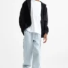 Loose fit jeans denim-light blue