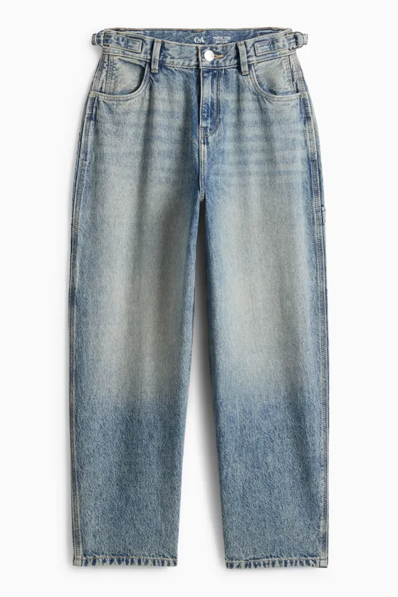 Relaxed jeans blue denim