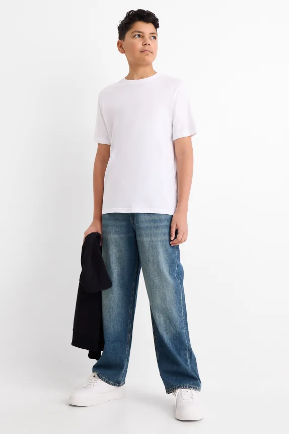 Baggy jeans denim-blue gray