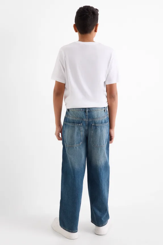 Baggy jeans denim-blue gray