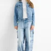 Cargo jeans denim-light blue