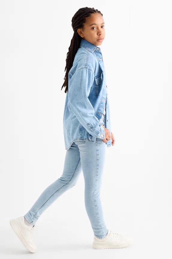 Skinny jeans - LYCRAÂ® denim-light blue