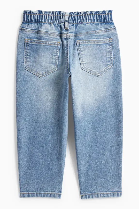 Heart - relaxed jeans blue denim