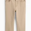 Relaxed jeans light beige