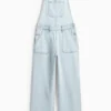 Denim dungarees denim-light blue