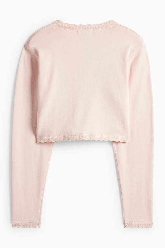 Cardigan rose