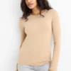 Multipack of 2 - long sleeve top black / beige