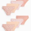 Multipack of 8 - briefs rose