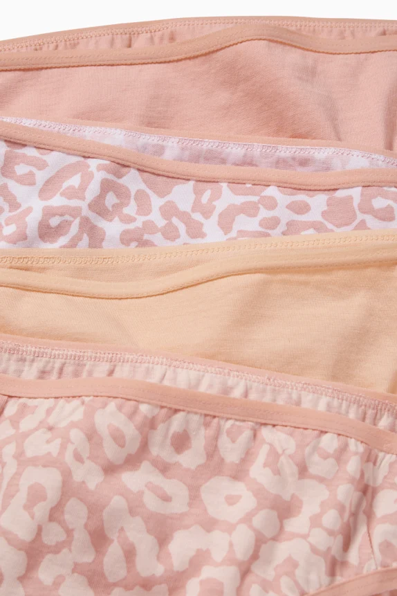 Multipack of 8 - briefs rose