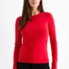Multipack of 2 - long sleeve top black / red