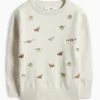 Dino - jumper light beige