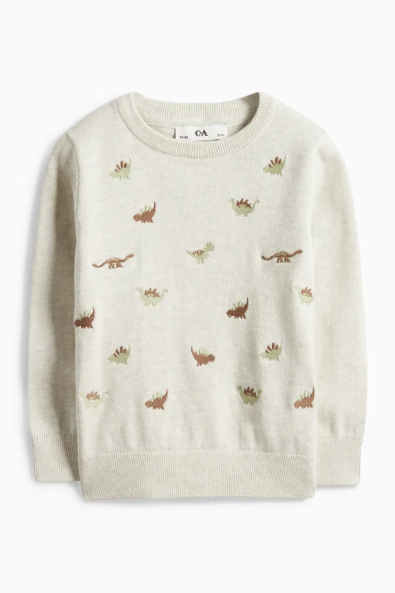 Dino - jumper light beige