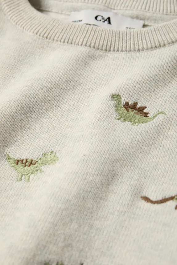 Dino - jumper light beige