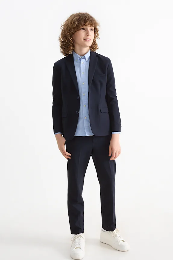 Mix-and-match trousers - Stretch - LYCRAÂ® dark blue
