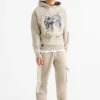 Cargo joggers beige