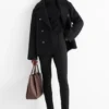 Leggings - check dark gray