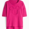 T-shirt - oversized - Mickey Mouse pink