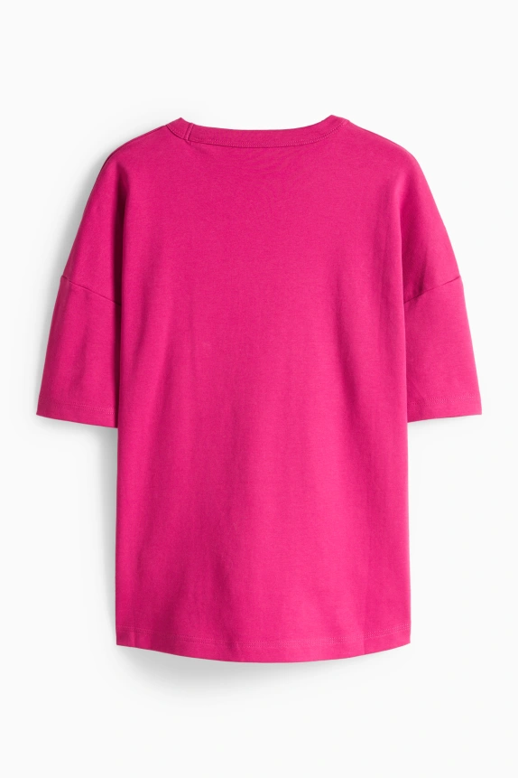 T-shirt - oversized - Mickey Mouse pink
