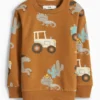 Tractor - sweatshirt havanna