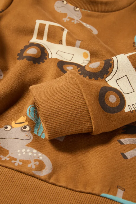 Tractor - sweatshirt havanna