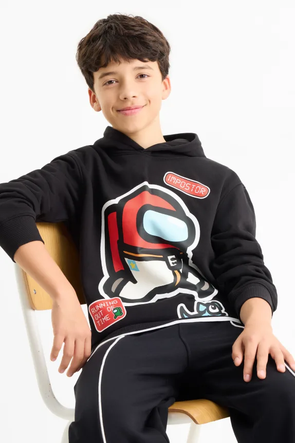 Among Us - hoodie black