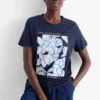 T-shirt - regular fit dark blue