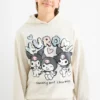 Kuromi - hoodie cremewhite