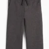 Thermal trousers - textured dark gray