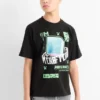 Minecraft - short sleeve T-shirt - shiny black
