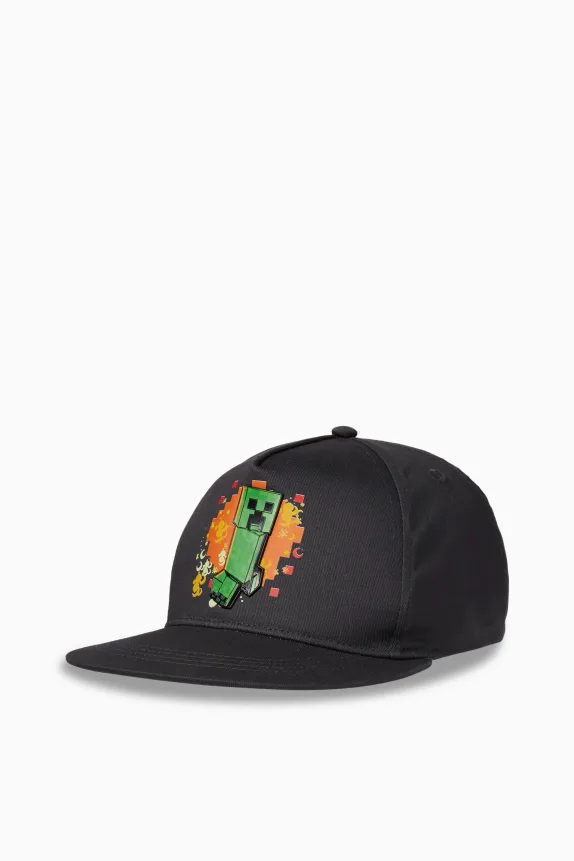 Minecraft - baseball cap dark gray