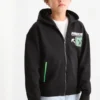 Minecraft - zip-through hoodie black