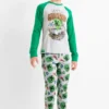 Minecraft - pyjamas - 2 piece green / gray